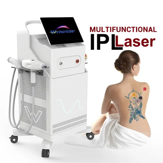 IPL Laser Hair Removal E Light Skin Rejuvenation Machine Dpl Multifunction Opt Permanent Hair Removal Facial Whitening Laser Beauty Salon Machine