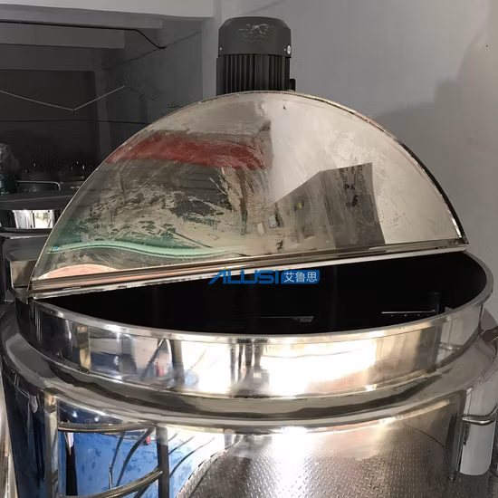 Unterer Homogenisator-Vakuum-industrielle emulgierende Mischmaschine für Augencreme/Toner/Hautpflege/Conditioner