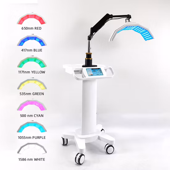 2023 LED-Lichttherapie-Gesichtsgerät mit LED-Lichttherapie